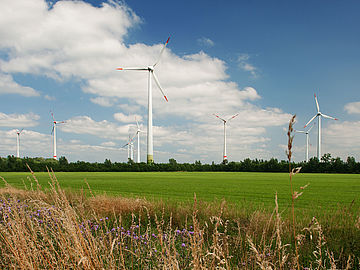 Windpark in Gersten