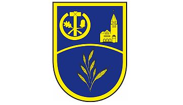 Ein Bild vom Wappen der Gemeinde Langen