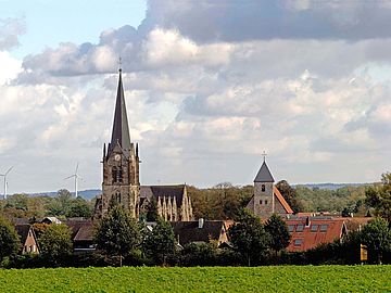 Panoramabild Lengerich Kirche